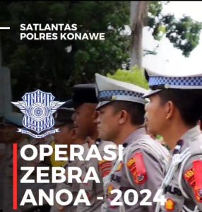 Satlantas Polres Konawe Gelar Operasi Zebra., Catat Tanggalnya..!